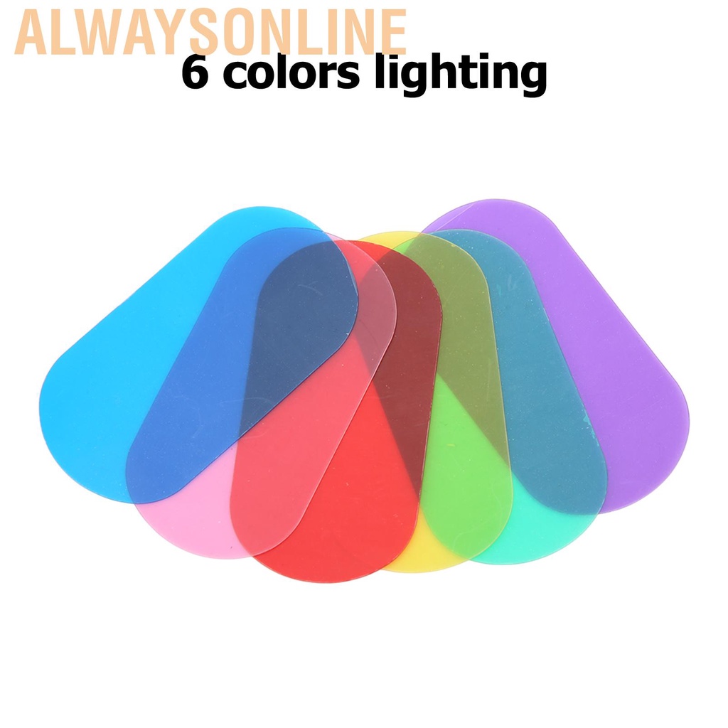 Alwaysonline Mini Portable LED Video Light 5000K-6000K 2W On Camera Photography Fill with Soft Diffuser for Vlog Recording Selfie