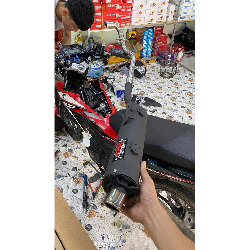 Pô Tăng King Drag Dáng Zin Exciter 150, Mẫu Mới Nhất 2020