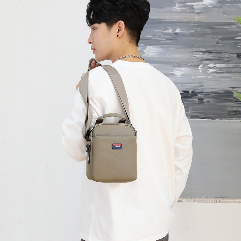 Túi Xách Đeo Vai Vải Oxford Siêu Nhẹ Chống Thấm Nước Phong Cách Mới Cho Nam