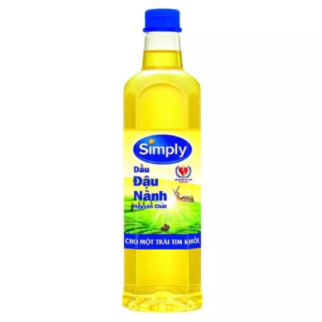 Dầu ăn Đậu Nành Simply 1 lít