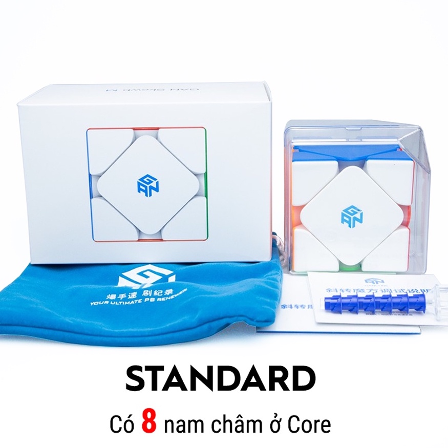 Rubik Gan Skewb M 32 Viên Nam Châm Dòng Cao Cấp Flagship Rubic Stickerless Biến Thể Skewb
