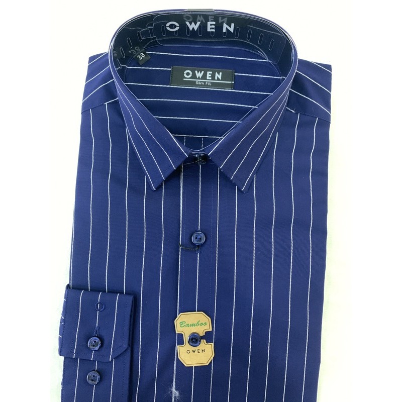 ÁO SƠ MI NAM DÀI TAY OWEN VẢI SỢI TRE (slimfit) | BigBuy360 - bigbuy360.vn