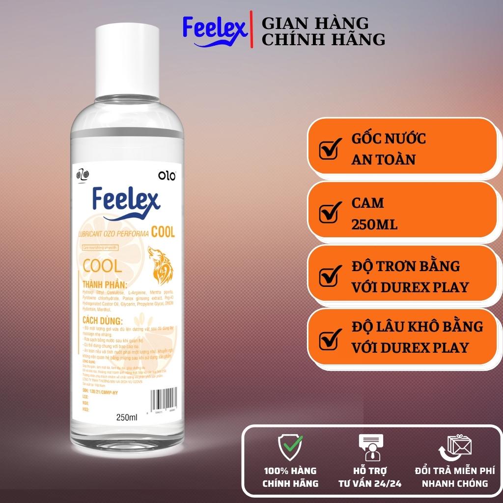 Gel bôi trơn Lubricant OZO performa cool hương cam 250ml