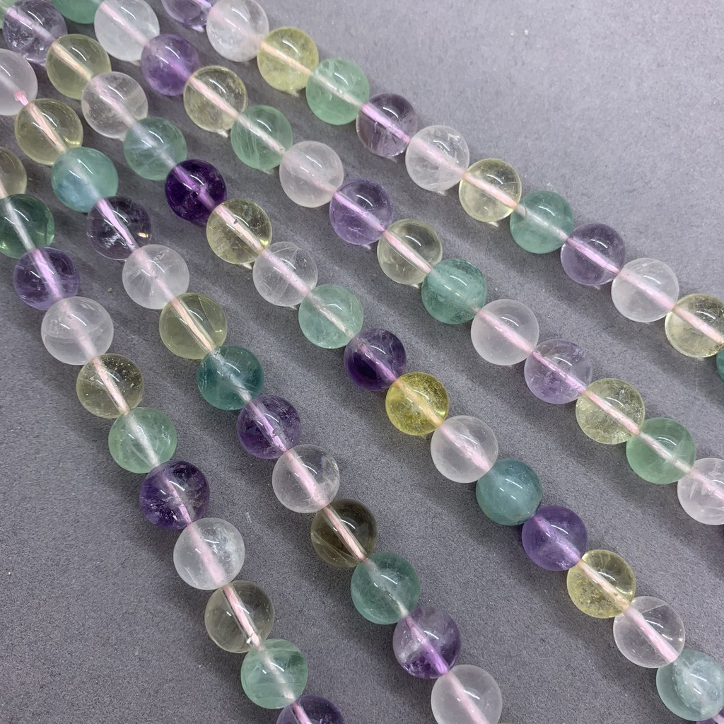 Chuỗi Hạt Pha Lê Tự Nhiên Nhiều Màu Dùng Làm Vòng Tay Diy