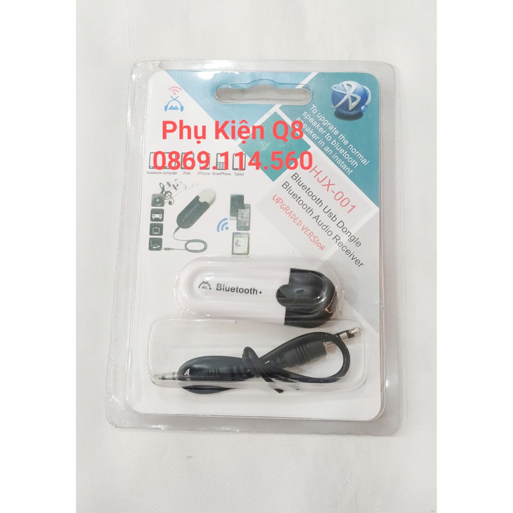 USB BLUETOOTH HJX_001 ÂM THANH CHUẨN RA CỔNG USB VÀ JACK 3.5