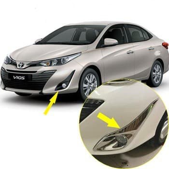 ốp mạ đèn gầm vios 2019-2020