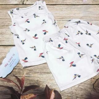 Bộ ba lỗ cho bé trai bé gái