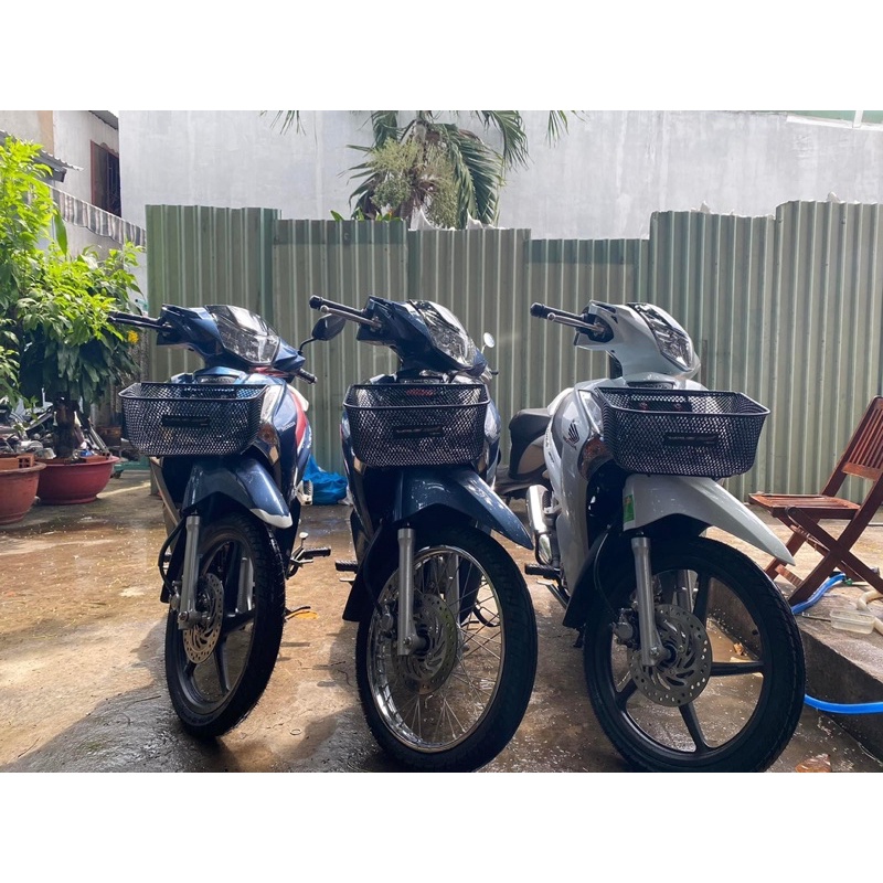 Rổ H2C dành cho xe Future - Wave 125i nước sơn bóng dày chất lượng