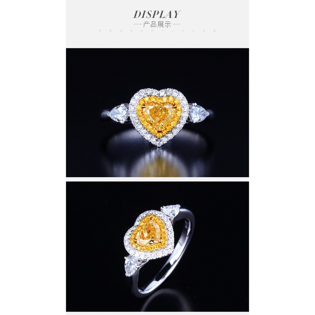 Nhẫn đính đá sang trọng cá tính cho nữ