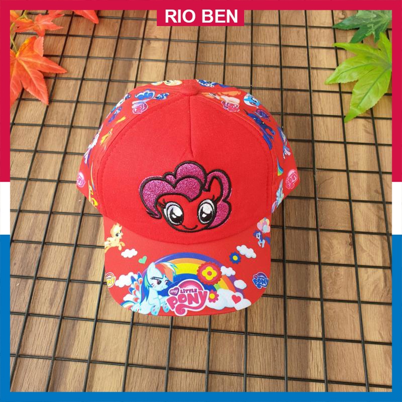 Nón cho bé nhỏ thêu hình dễ thương, bé từ 2-5 tuổi RBN052