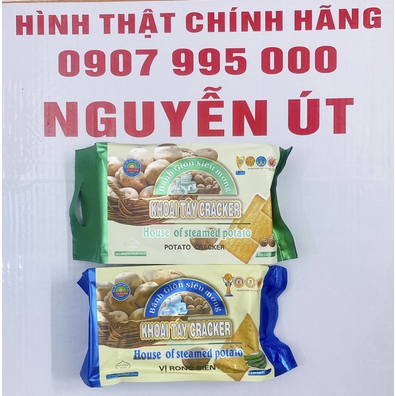 Bánh khoai tây giòn siêu mỏng 238g