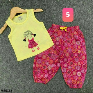 Ms0165-bộ thun alibaba cho bé gái