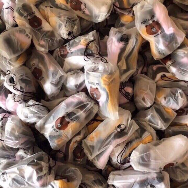 Sét 10 đôi tất gấu người lớn