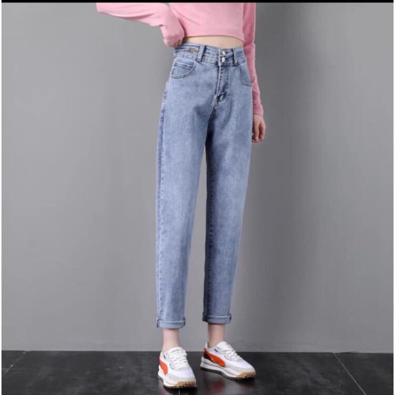 Quần Jeans baggy nữ ⚡Hàng cao cấp⚡ cạp cao đủ size hót Mixi -2022