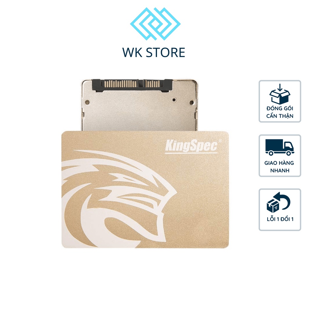 Ổ Cứng SSD Kingspec P3 2.5 Sata III 128Gb và 256Gb Tối Ưu Hóa Hiệu Suất Và Độ Bền Cho Máy Tính Ultrabook