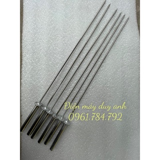 Xiên thit nướng, xiên thịt trong máy nướng thịt tự động inox ko han rỉ