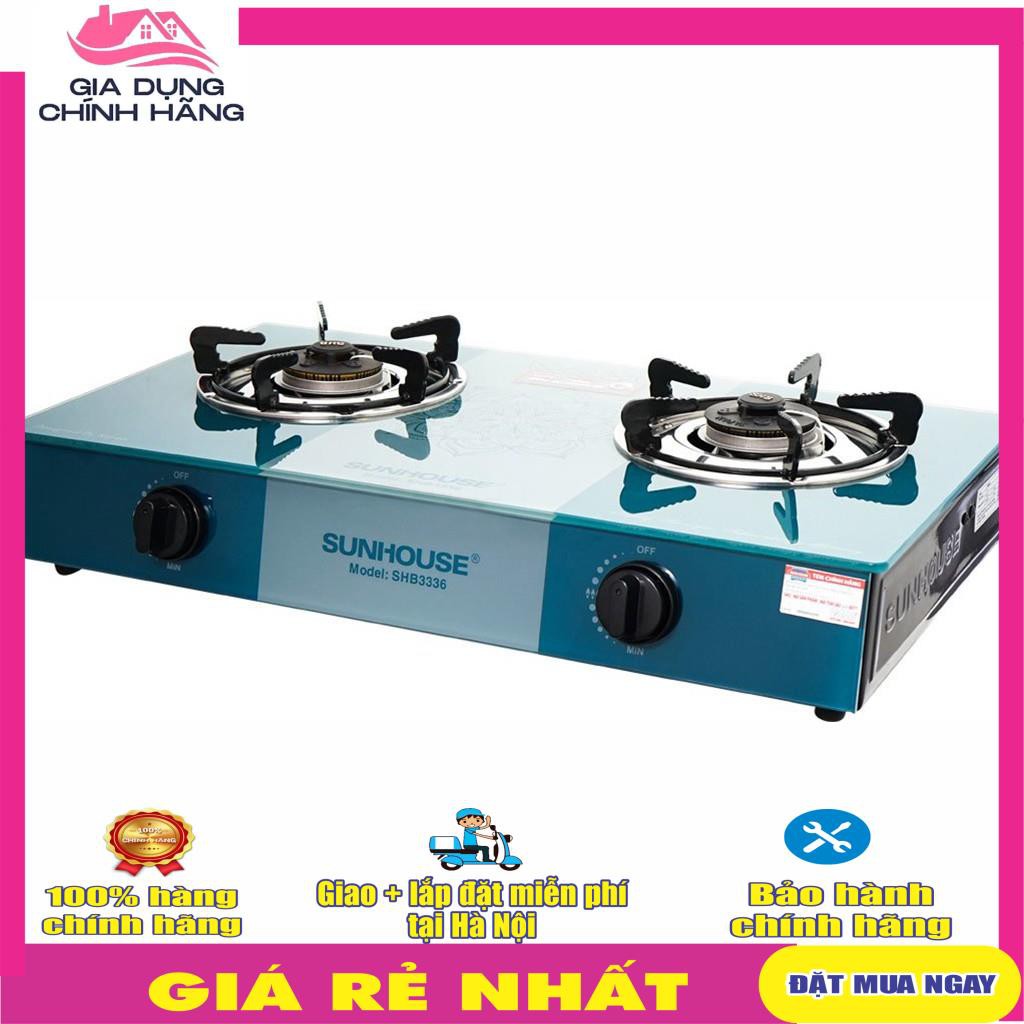 Bếp gas đôi Sunhouse SHB3336 - hàng chính hãng