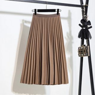 Áo váy midi dài dập ly