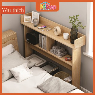 [Rẻ vô địch] Tủ kệ trang trí bên hông giường hoặc sofa thiết kế thông minh theo phong cách đơn giản KTT15