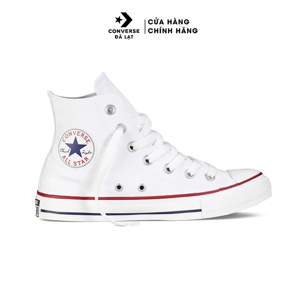 Giày sneaker Converse chính hãng - cao cổ- Vải canvas- chất lượng- đơn  giản-Chuck Taylor All Star Classic- White 121184 | Shopee Việt Nam