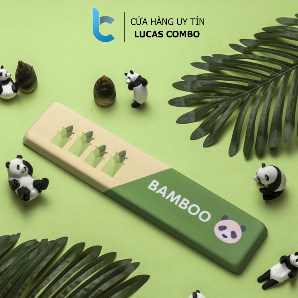 Kê Tay Bàn Phím Silicon Hình Corgi, Mario, Bamboo Chống Mỏi Cổ Tay