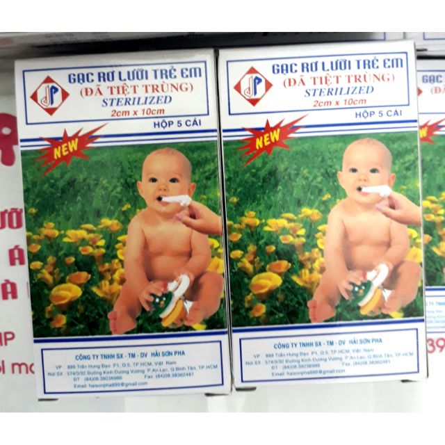 Tưa lưỡi / gạc rơ lưỡi Hải Sơn Pha.
