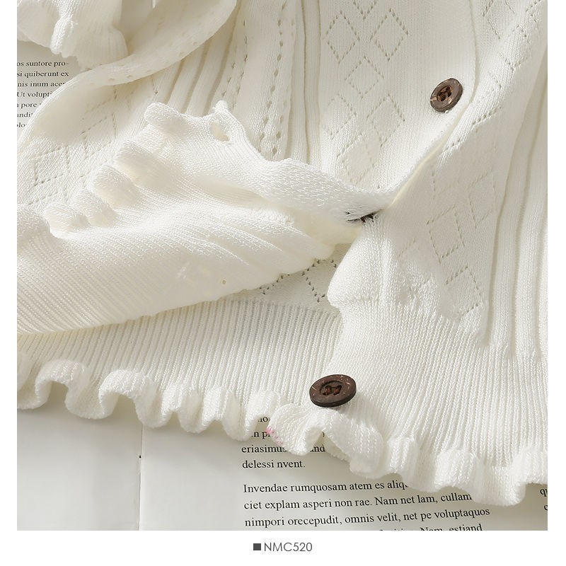 Áo len cộc tay croptop, phong cách Ullzang Hàn Quốc nữ tính