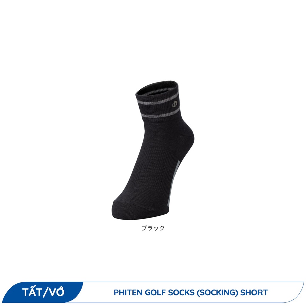 Tất golf cổ ngắn Phiten short socks (socking) AL935973/AL936073