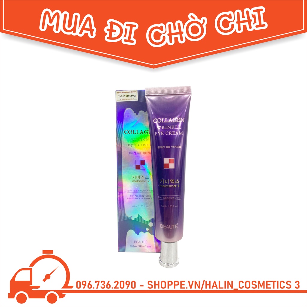 Kem dưỡng mắt collagen 💖FREESHIP💖Kem dưỡng mắt collagen Melasma-X Hàn quốc HALIN9864 hàng cao cấp