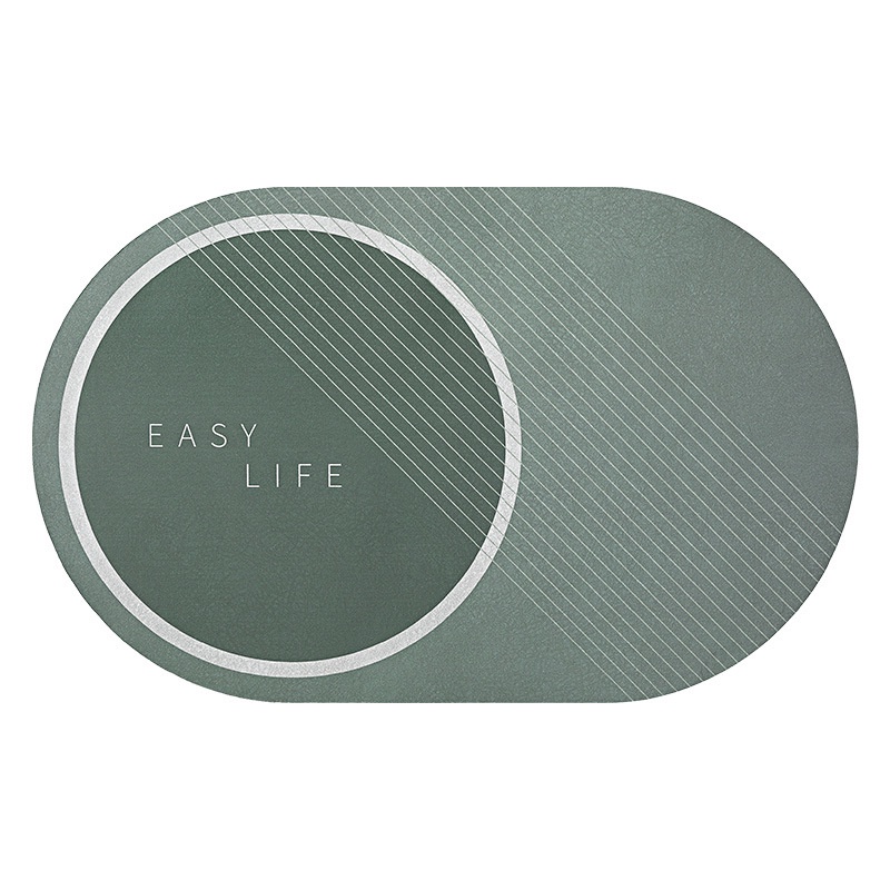 TOP NEW40*60cm Tấm lót sàn siêu thấm Thảm lót cửa phòng tắm gia đình / Thảm lót chân chống trượt ở cửa nhà vệ sinhshitou2