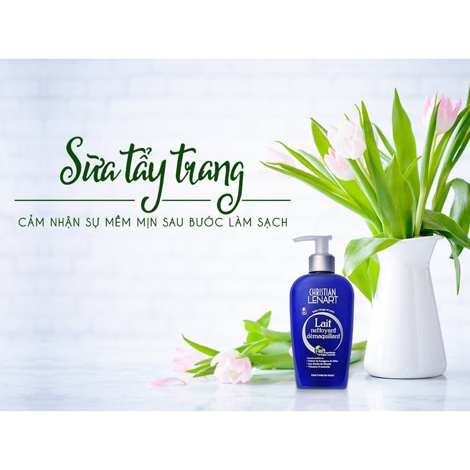 Sữa Tẩy Trang 2 in 1 Lait Nettoyant Christian Lenart