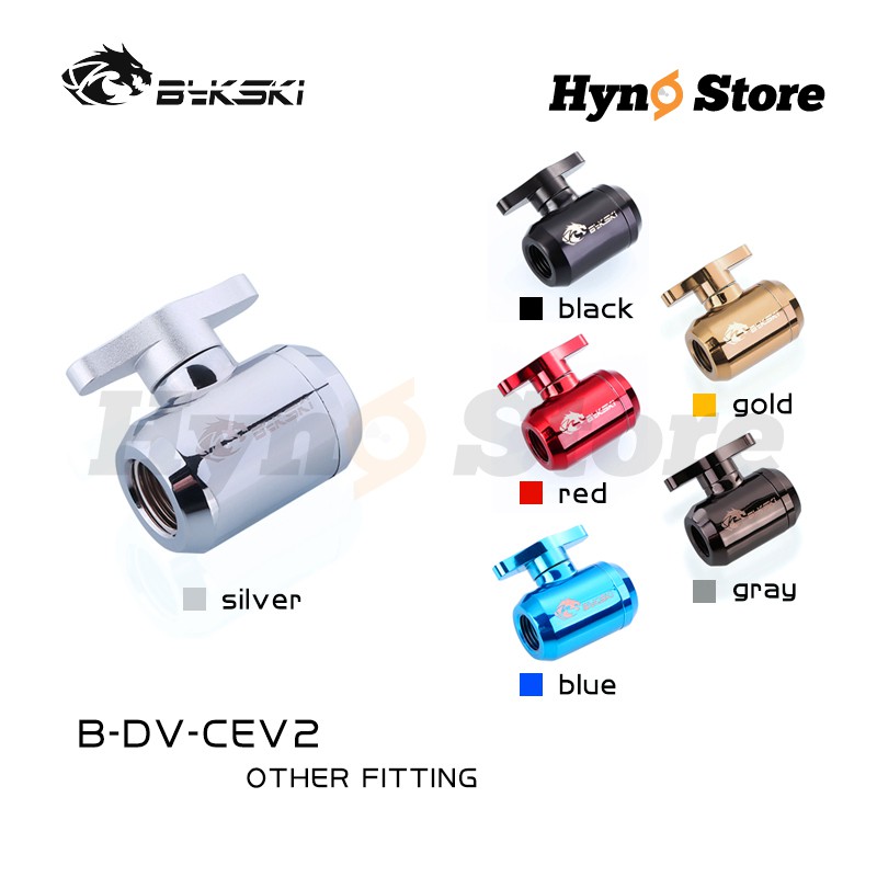 Van xả tản nhiệt nước Bykski Tản nhiệt nước custom - Hyno Store