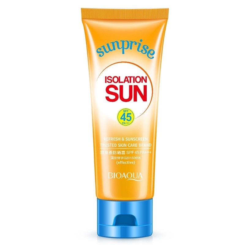 [RẺ VÔ ĐỊCH] FREESHIP Kem chống nắng chống nước 45SPF, thích hợp đi biển, đi dã ngoại. Thương hiệu Bioaqua