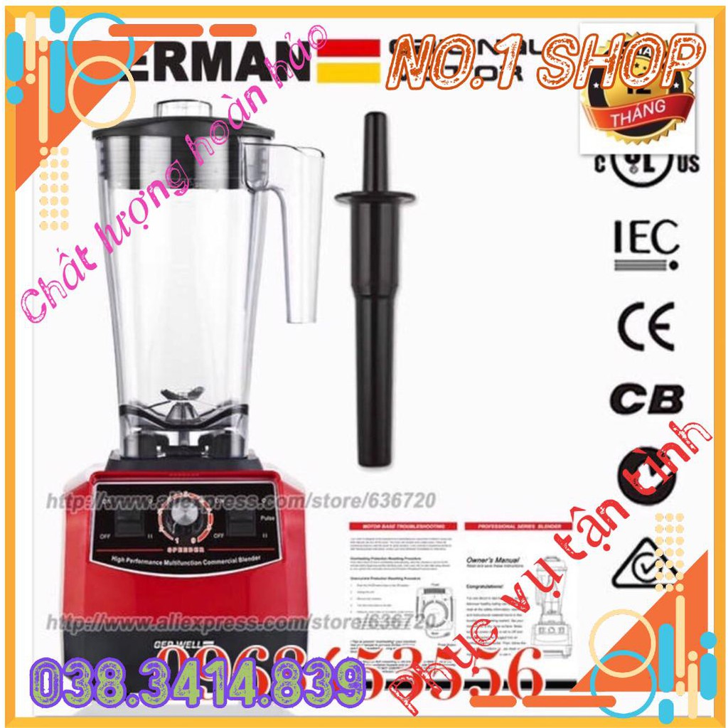 [ảnh chụp thật] MÁY XAY SINH TỐ CÔNG NGHIỆP GERMAM G5500