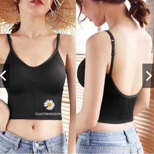 Áo Bra Tập Gym Yoga 2 Dây Họa Tiết Hoa Cúc Trẻ Trung Năng Động Cá Tính - HY843 | BigBuy360 - bigbuy360.vn