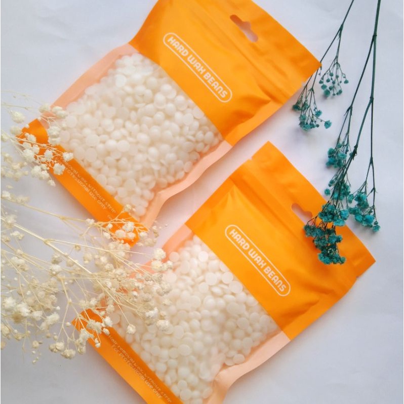 Sáp wax lông nóng dạng hạt trong suốt thơm mùi hoa nhài | BigBuy360 - bigbuy360.vn