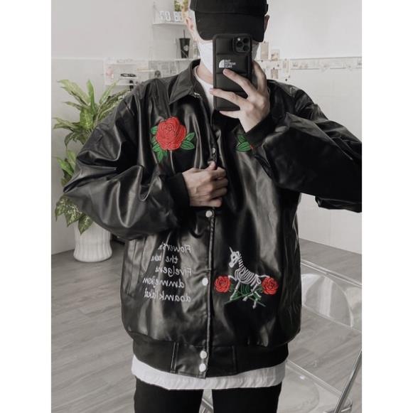 Quần Jean Xanh Nam Phối Đùi Vải Nhăn Khoá Zip