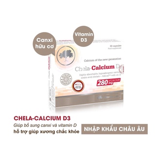 [Chính hãng] Chela-Calcium D3 - Canxi cho bà bầu, sau sinh, trẻ em giai đoạn phát triển