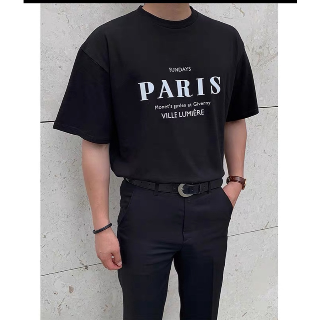 Áo thun Stee PARIS SUNDAYS CVC - Giá sỉ Unisex