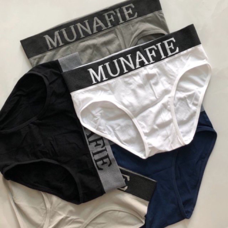 quần sịp munafie (combo 5cái) co giãn 4 chiều vải dệt kim cao cấp