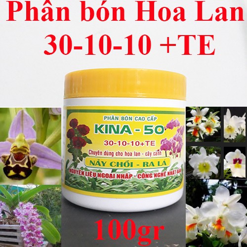 2 CHAI PHÂN BÓN LAN 30-10-10 +TE CHO LAN