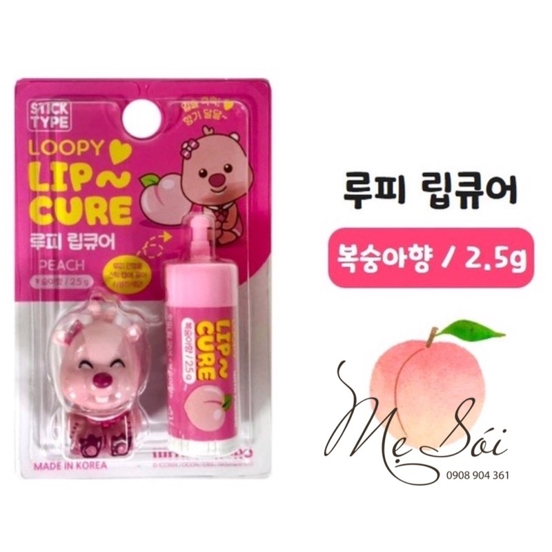 Son dưỡng môi Pororo Lip Cure Hàn Quốc cho bé 1tuổi