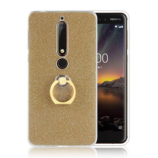 Ốp điện thoại nhựa TPU có móc dán dành cho Nokia 6 2018/7.1/7 Plus/9/X6/X7