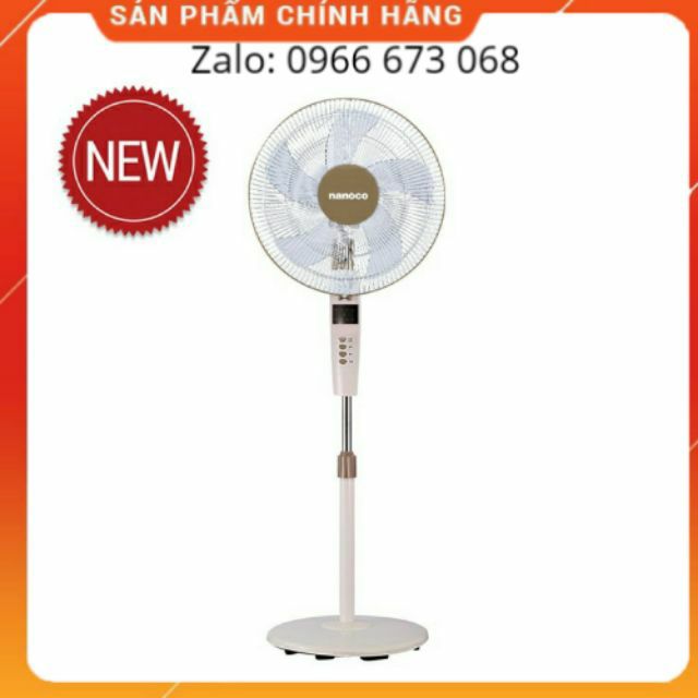 Quạt cây đứng Nanoco có điều khiển NSF1620