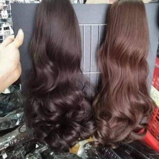 Tóc ngoạm xoăn đuôi