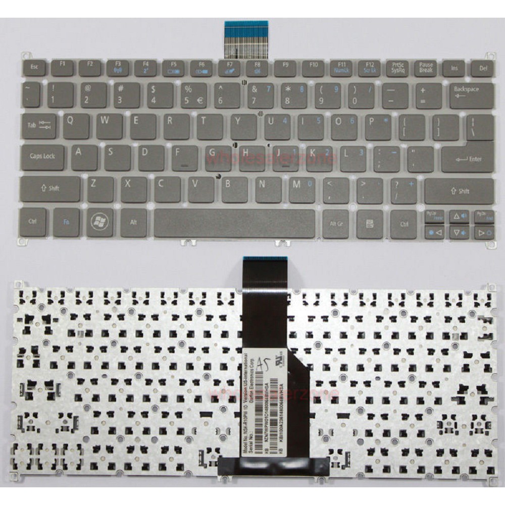 Bàn phím laptop Acer Aspire S3 S3-951, S5 S5-391 V5-121 V5-131 V5-171 V5-132P Aspire One 725 726 756 AO725 AO756