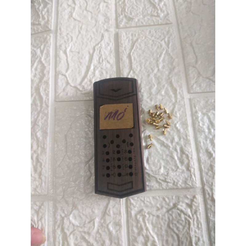 Vỏ gỗ cho điện thoại 110i mẫu hình rồng