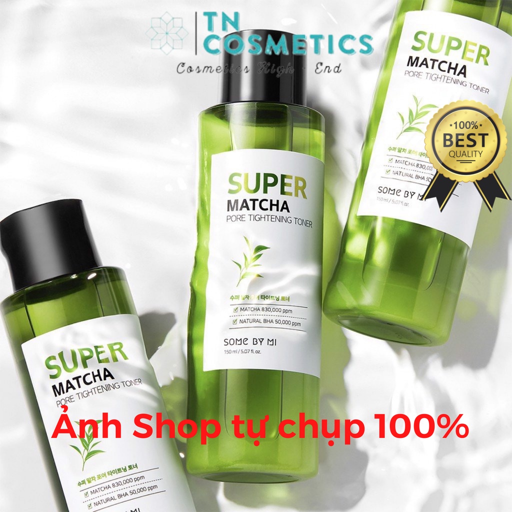 Nước Hoa Hồng Cấp Ẩm, Se Khít Lỗ Chân Lông Some By Mi Super Matcha Pore Tightening Toner 150ml TN1783