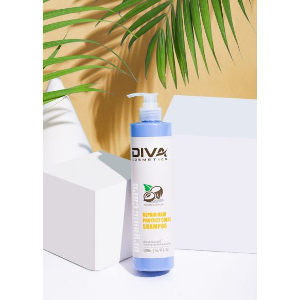 Lẻ Dầu Gội Hoặc Dầu Xả DIVA Phục Hồi Và Bảo Vệ Màu