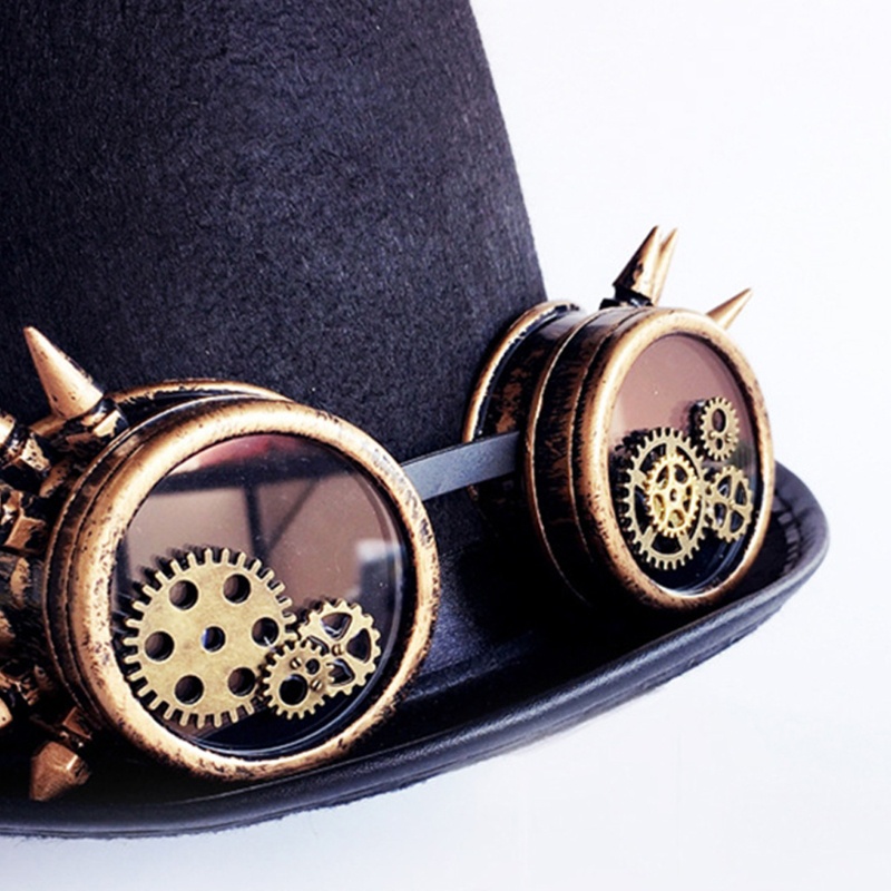 Mũ Đội Hóa Trang Halloween Phong Cách Steampunk 1980s Cho Nữ